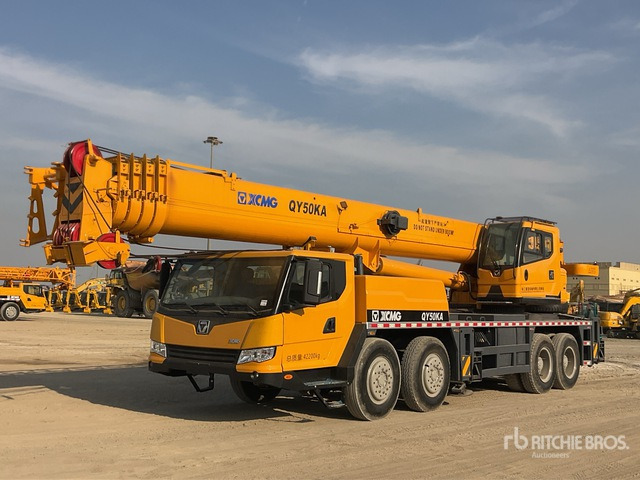 2020 XCMG QY50KA 50 ton 8x4x4 Hydraulic Truck Crane - Autokranas: foto 1 2020 XCMG QY50KA 50 ton 8x4x4 Hydraulic Truck Crane - Autokranas: foto 1