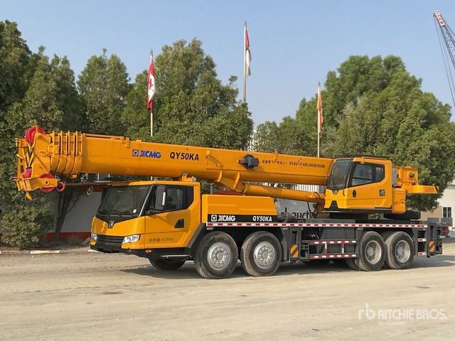2020 XCMG QY50KA 50 ton 8x4x4 Hydraulic Truck Crane - Autokranas: foto 2 2020 XCMG QY50KA 50 ton 8x4x4 Hydraulic Truck Crane - Autokranas: foto 2