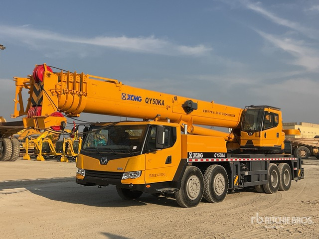 2020 XCMG QY50KA 50 ton 8x4x4 Hydraulic Truck Crane - Autokranas: foto 1 2020 XCMG QY50KA 50 ton 8x4x4 Hydraulic Truck Crane - Autokranas: foto 1