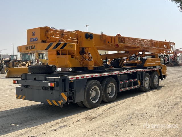 2020 XCMG QY50KA 50 ton 8x4x4 Hydraulic Truck Crane - Autokranas: foto 4 2020 XCMG QY50KA 50 ton 8x4x4 Hydraulic Truck Crane - Autokranas: foto 4