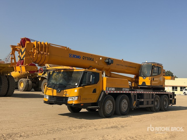 2020 XCMG QY50KA 50 ton 8x4x4 Hydraulic Truck Crane - Autokranas: foto 1 2020 XCMG QY50KA 50 ton 8x4x4 Hydraulic Truck Crane - Autokranas: foto 1