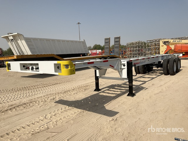 2025 NAZ Industries T/A Skeleton (Unused) Container Trailer - Važiuoklės puspriekabė: foto 2 2025 NAZ Industries T/A Skeleton (Unused) Container Trailer - Važiuoklės puspriekabė: foto 2