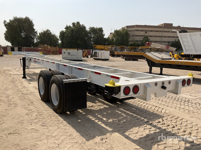 2025 NAZ Industries T/A Skeleton (Unused) Container Trailer - Važiuoklės puspriekabė: foto 3 2025 NAZ Industries T/A Skeleton (Unused) Container Trailer - Važiuoklės puspriekabė: foto 3