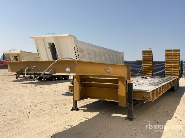 Nicolas Lowboy Trailer - Žemo profilio platforma puspriekabė: foto 1 Nicolas Lowboy Trailer - Žemo profilio platforma puspriekabė: foto 1