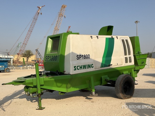 Schwing SP1800 - Stacionarus betono siurblys: foto 1 Schwing SP1800 - Stacionarus betono siurblys: foto 1