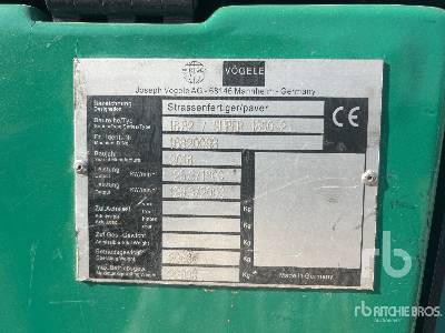 VOGELE SUPER S1800-2L Track - Asfalto klotuvas: foto 5 VOGELE SUPER S1800-2L Track - Asfalto klotuvas: foto 5