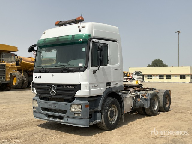 2007 Mercedes-Benz Actros 3348 6x4 T/A Sleeper Truck Tractor - Vilkikas: foto 1 2007 Mercedes-Benz Actros 3348 6x4 T/A Sleeper Truck Tractor - Vilkikas: foto 1