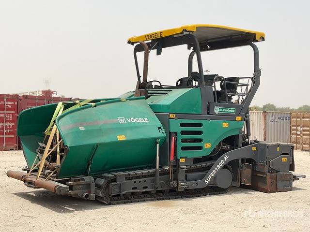 Vogele SUPER 1800-2L - Asfalto klotuvas: foto 1 Vogele SUPER 1800-2L - Asfalto klotuvas: foto 1