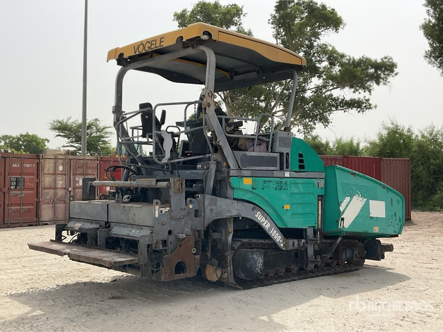 Vogele Super 1800-2 - Asfalto klotuvas: foto 4 Vogele Super 1800-2 - Asfalto klotuvas: foto 4