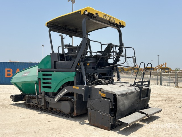 Vogele Super 1800-2L - Asfalto klotuvas: foto 4 Vogele Super 1800-2L - Asfalto klotuvas: foto 4