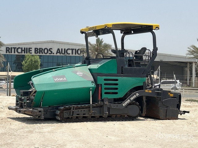 Vogele Super 1800-2L - Asfalto klotuvas: foto 2 Vogele Super 1800-2L - Asfalto klotuvas: foto 2