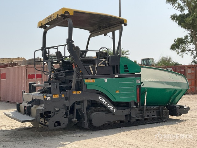 Vogele Super S1800-2 - Asfalto klotuvas: foto 4 Vogele Super S1800-2 - Asfalto klotuvas: foto 4