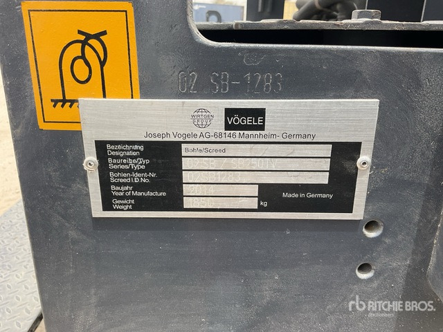 Vogele Super S1800-2 - Asfalto klotuvas: foto 5 Vogele Super S1800-2 - Asfalto klotuvas: foto 5