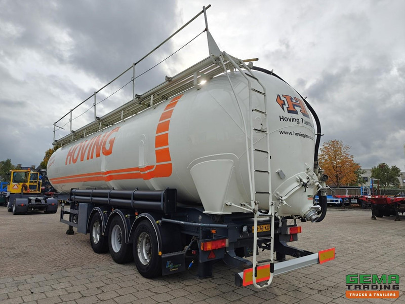 Benalu T39NLNEP 3-Assen SMB - Silo 60.000L - Trommelremmen - SlangenKokers - Puspriekabė cisterna: foto 3 Benalu T39NLNEP 3-Assen SMB - Silo 60.000L - Trommelremmen - SlangenKokers - Puspriekabė cisterna: foto 3