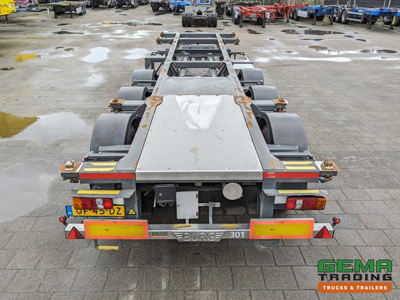 Burg BPO 12-27 3-Assen BPW ADR EX/II EX/III FL OX AT - Trommelremmen - 20/30FT TankChassis - RVS Driptray/Toolbox (O1824) - Konteineris-vežimus/ Sukeisti kūną puspriekabė: foto 5 Burg BPO 12-27 3-Assen BPW ADR EX/II EX/III FL OX AT - Trommelremmen - 20/30FT TankChassis - RVS Driptray/Toolbox (O1824) - Konteineris-vežimus/ Sukeisti kūną puspriekabė: foto 5