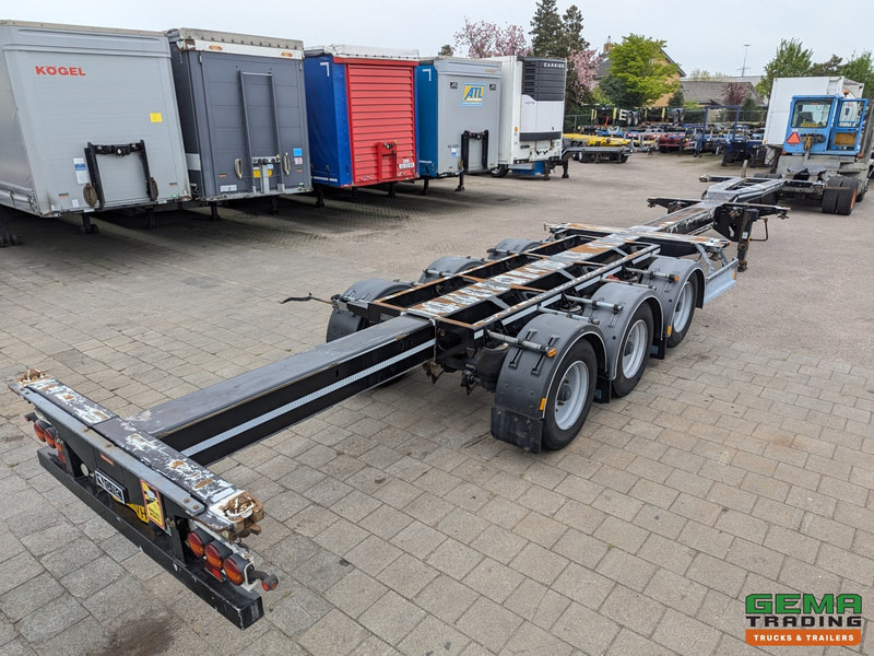 D-Tec FLEXITRAILER 3-Assen BPW - Lift-as - Trommelremmem - Alle aansluitingen - Konteineris-vežimus/ Sukeisti kūną puspriekabė: foto 1 D-Tec FLEXITRAILER 3-Assen BPW - Lift-as - Trommelremmem - Alle aansluitingen - Konteineris-vežimus/ Sukeisti kūną puspriekabė: foto 1