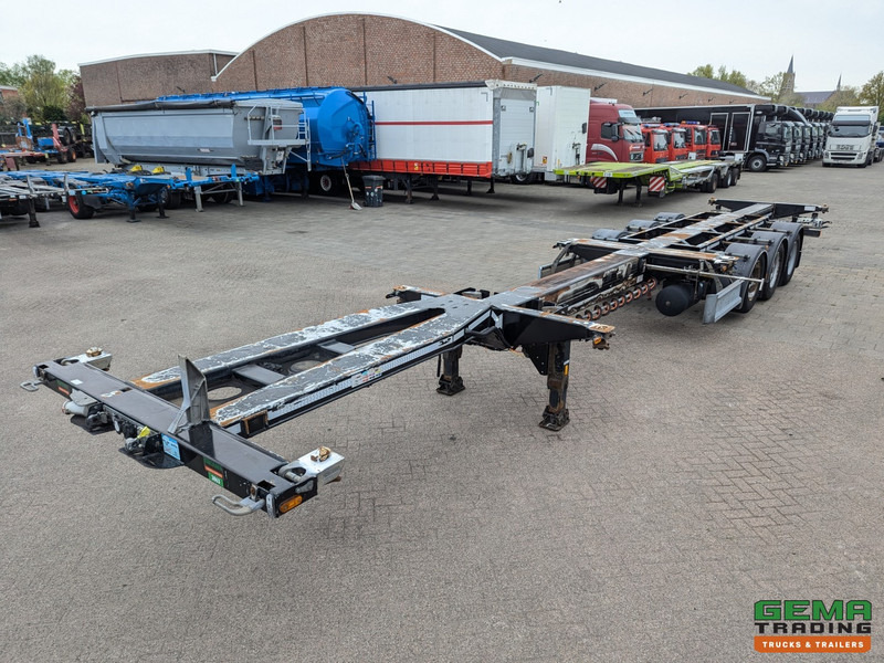 D-Tec FLEXITRAILER 3-Assen BPW - Lift-as - Trommelremmem - Alle aansluitingen - Konteineris-vežimus/ Sukeisti kūną puspriekabė: foto 2 D-Tec FLEXITRAILER 3-Assen BPW - Lift-as - Trommelremmem - Alle aansluitingen - Konteineris-vežimus/ Sukeisti kūną puspriekabė: foto 2