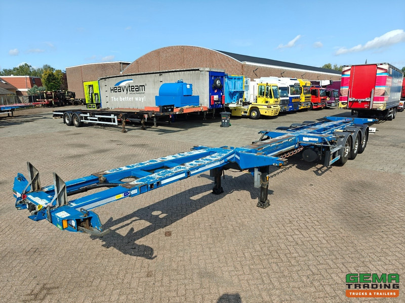 D-Tec FLEXITRAILER 3-Assen SAF - MULTI - Schijfremmen - LiftAs - Alle Aansluitingen - 4819KG - 04/2026 APK - Konteineris-vežimus/ Sukeisti kūną puspriekabė: foto 2 D-Tec FLEXITRAILER 3-Assen SAF - MULTI - Schijfremmen - LiftAs - Alle Aansluitingen - 4819KG - 04/2026 APK - Konteineris-vežimus/ Sukeisti kūną puspriekabė: foto 2