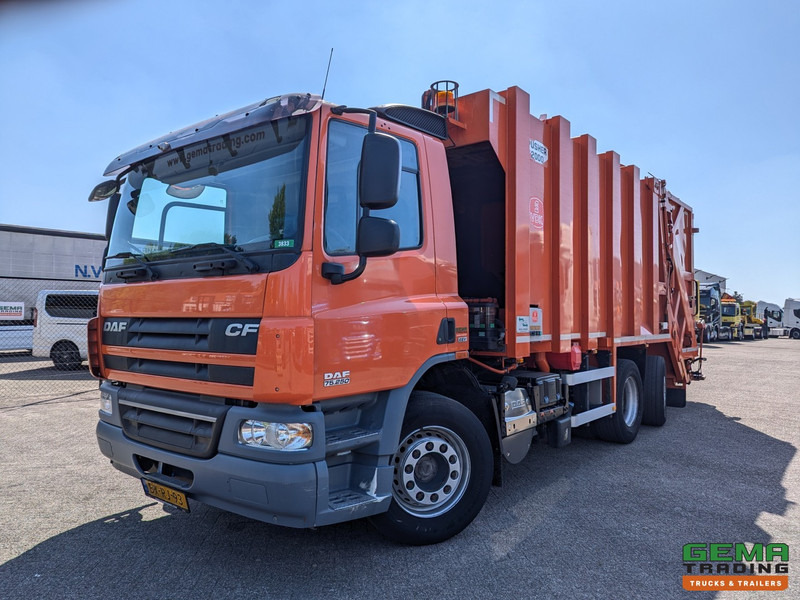 DAF FAN CF75.250 6x2/4 Dagcabine Euro5 - MOL/VDK Pusher 2000 OB + Terberg TCA-DELW-2 - 08/2025APK - Šiukšliavežis: foto 1 DAF FAN CF75.250 6x2/4 Dagcabine Euro5 - MOL/VDK Pusher 2000 OB + Terberg TCA-DELW-2 - 08/2025APK - Šiukšliavežis: foto 1