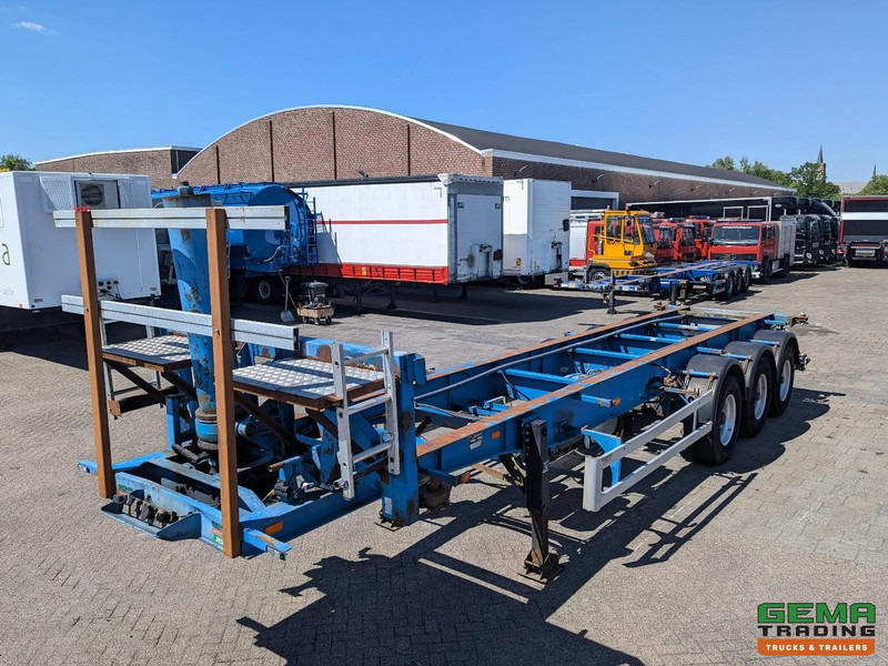 DESOT OPL/3AT/38/6894E 3-Assen BPW - Trommelremmen - 30FT Kiepchassis - Elektrische/Hydraulisch Pomp - Alcoa - Konteineris-vežimus/ Sukeisti kūną puspriekabė: foto 2 DESOT OPL/3AT/38/6894E 3-Assen BPW - Trommelremmen - 30FT Kiepchassis - Elektrische/Hydraulisch Pomp - Alcoa - Konteineris-vežimus/ Sukeisti kūną puspriekabė: foto 2