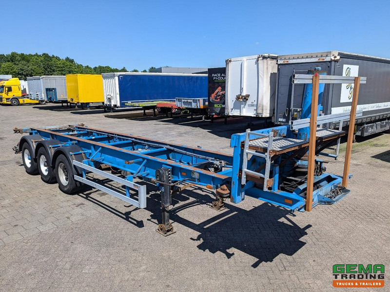 DESOT OPL/3AT/38/6894E 3-Assen BPW - Trommelremmen - 30FT Kiepchassis - Elektrische/Hydraulisch Pomp - Alcoa - Konteineris-vežimus/ Sukeisti kūną puspriekabė: foto 4 DESOT OPL/3AT/38/6894E 3-Assen BPW - Trommelremmen - 30FT Kiepchassis - Elektrische/Hydraulisch Pomp - Alcoa - Konteineris-vežimus/ Sukeisti kūną puspriekabė: foto 4