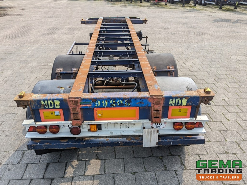 Flandria OP 20V 2A 2-Assen ROR - DrumBrakes - Leaf Suspension - 20FT (O1871) - Konteineris-vežimus/ Sukeisti kūną puspriekabė: foto 5 Flandria OP 20V 2A 2-Assen ROR - DrumBrakes - Leaf Suspension - 20FT (O1871) - Konteineris-vežimus/ Sukeisti kūną puspriekabė: foto 5