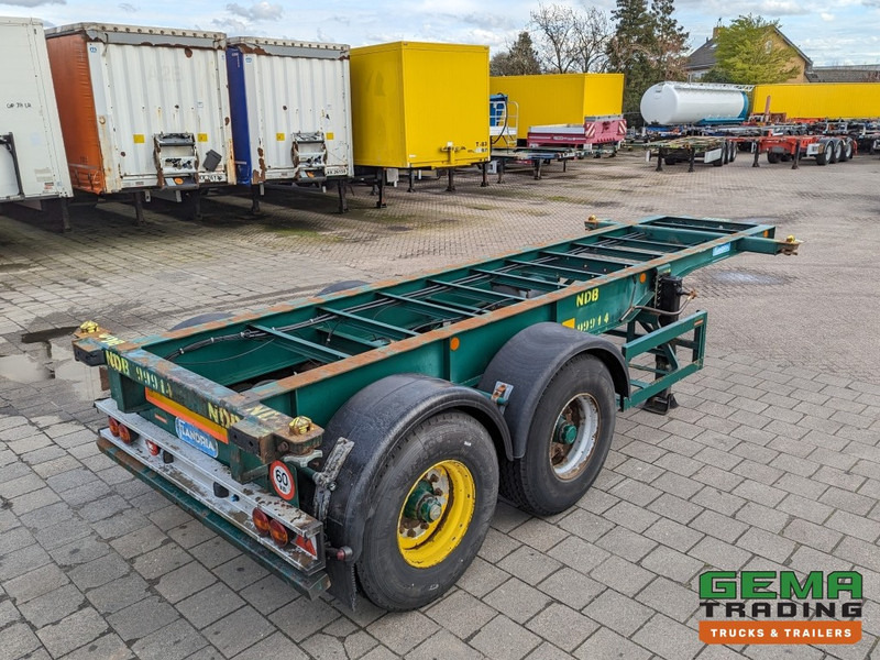 Flandria OP CC 2A 20FT 2-Assen ROR DrumBrakes - Leaf Suspension - 3120KG (O1789) - Konteineris-vežimus/ Sukeisti kūną puspriekabė: foto 2 Flandria OP CC 2A 20FT 2-Assen ROR DrumBrakes - Leaf Suspension - 3120KG (O1789) - Konteineris-vežimus/ Sukeisti kūną puspriekabė: foto 2