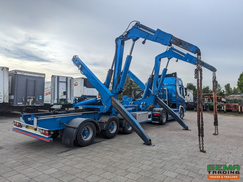 HAMMAR 151 HL 3-Assen - SideLoader36T - ContainerStacking - Gooseneck - Extended Boom - Afstandbediening - Konteineris-vežimus/ Sukeisti kūną puspriekabė: foto 1 HAMMAR 151 HL 3-Assen - SideLoader36T - ContainerStacking - Gooseneck - Extended Boom - Afstandbediening - Konteineris-vežimus/ Sukeisti kūną puspriekabė: foto 1