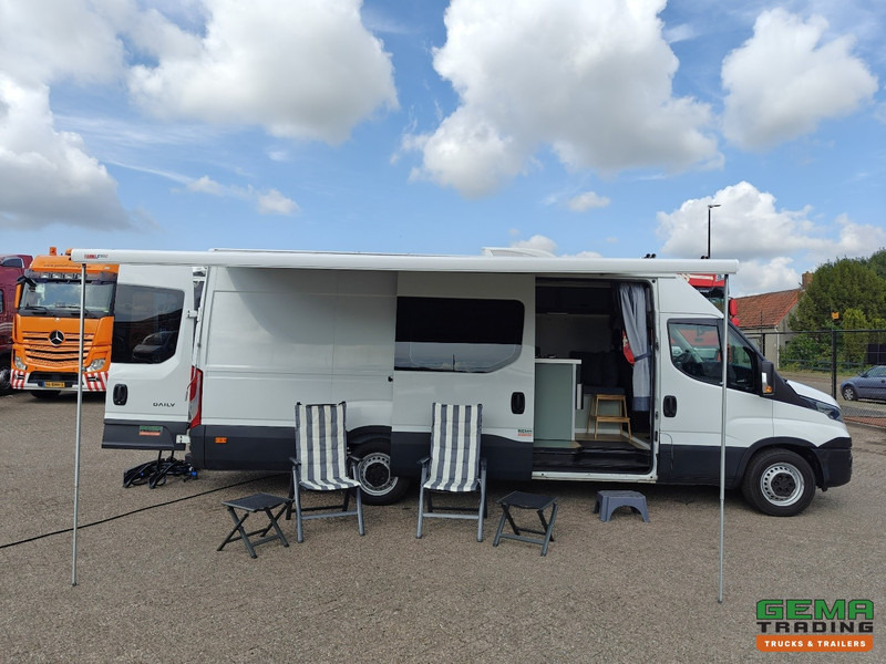 Iveco Daily 5-130 2 Persoons Camper - Airco/Boiler/Toilet - 134.000km - Fiamma Luifel - Fietsendrager - 05/2026 APK - Mikroautobusas kemperis: foto 4 Iveco Daily 5-130 2 Persoons Camper - Airco/Boiler/Toilet - 134.000km - Fiamma Luifel - Fietsendrager - 05/2026 APK - Mikroautobusas kemperis: foto 4