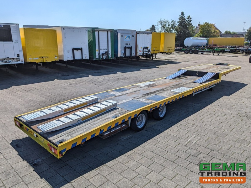Jumbo T0120 DUE SemiDieplader - 2-Assen BPW - Uitschuifbaar - Wielkuipen - Lier 2500KG - 80CM - Žemo profilio platforma puspriekabė: foto 3 Jumbo T0120 DUE SemiDieplader - 2-Assen BPW - Uitschuifbaar - Wielkuipen - Lier 2500KG - 80CM - Žemo profilio platforma puspriekabė: foto 3