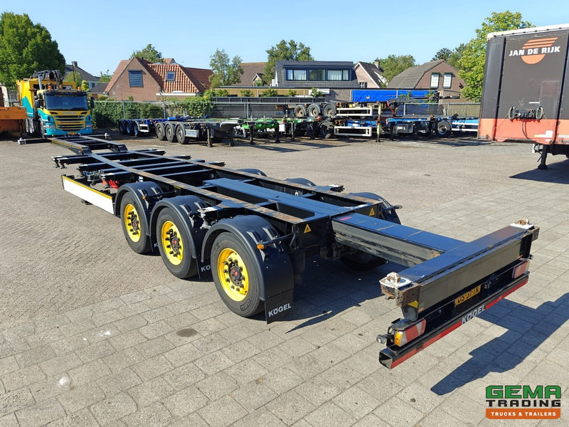 Kögel PORT 40 SIMPLEX 20 3-Assen SAF - Schijfremmen - 20/30/40FT Aansluiting - Achterschuiver - Konteineris-vežimus/ Sukeisti kūną puspriekabė: foto 5 Kögel PORT 40 SIMPLEX 20 3-Assen SAF - Schijfremmen - 20/30/40FT Aansluiting - Achterschuiver - Konteineris-vežimus/ Sukeisti kūną puspriekabė: foto 5