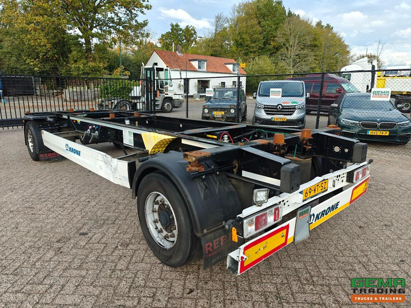 Krone AZ 2-Assen BPW - BDF Systeem - Schijfremmen - Luchtvering - Konteineris-vežimus/ Sukeisti kūną priekaba: foto 3 Krone AZ 2-Assen BPW - BDF Systeem - Schijfremmen - Luchtvering - Konteineris-vežimus/ Sukeisti kūną priekaba: foto 3