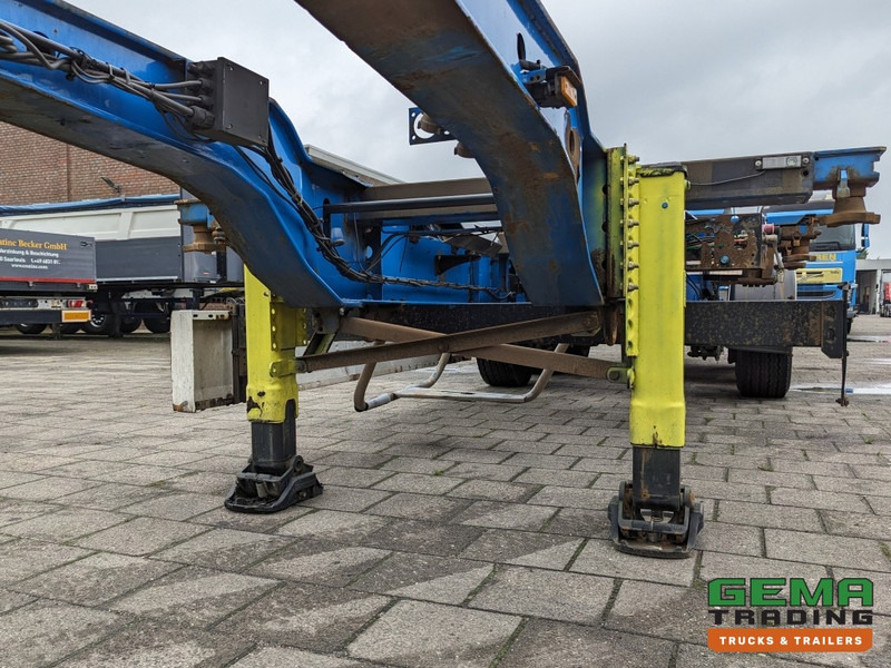 Konteineris-vežimus/ Sukeisti kūną puspriekabė Krone SD 27 3-Assen BPW DrumBrakes - 5280kg - 1x 20FT 2x 20FT 30FT 40FT (O1867): foto 11