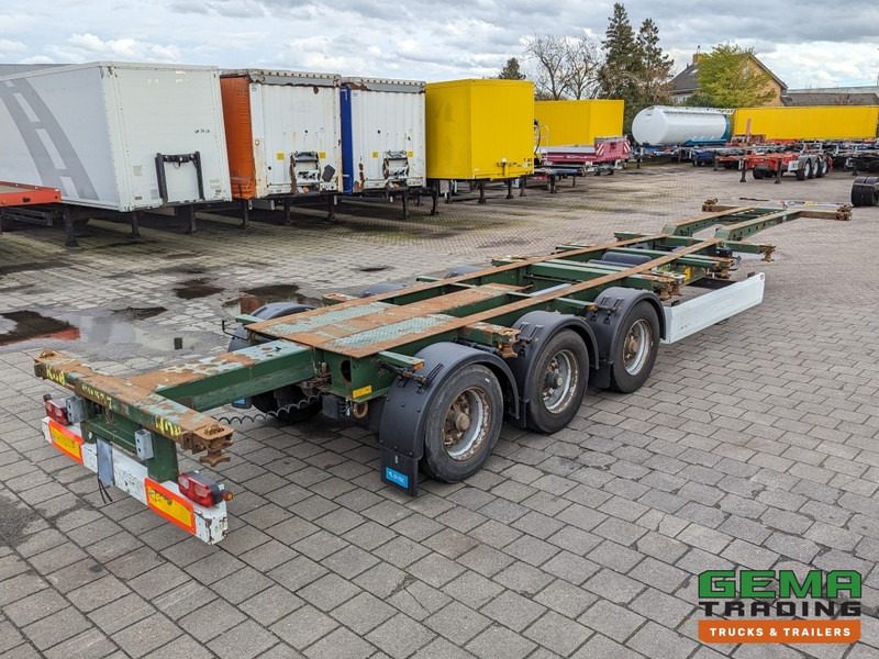 Krone SD 27 3-Assen BPW RearSlider - DrumBrakes - 5280kg - Konteineris-vežimus/ Sukeisti kūną puspriekabė: foto 2 Krone SD 27 3-Assen BPW RearSlider - DrumBrakes - 5280kg - Konteineris-vežimus/ Sukeisti kūną puspriekabė: foto 2