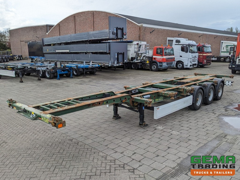 Krone SD 27 3-Assen BPW RearSlider - DrumBrakes - 5280kg - Konteineris-vežimus/ Sukeisti kūną puspriekabė: foto 1 Krone SD 27 3-Assen BPW RearSlider - DrumBrakes - 5280kg - Konteineris-vežimus/ Sukeisti kūną puspriekabė: foto 1