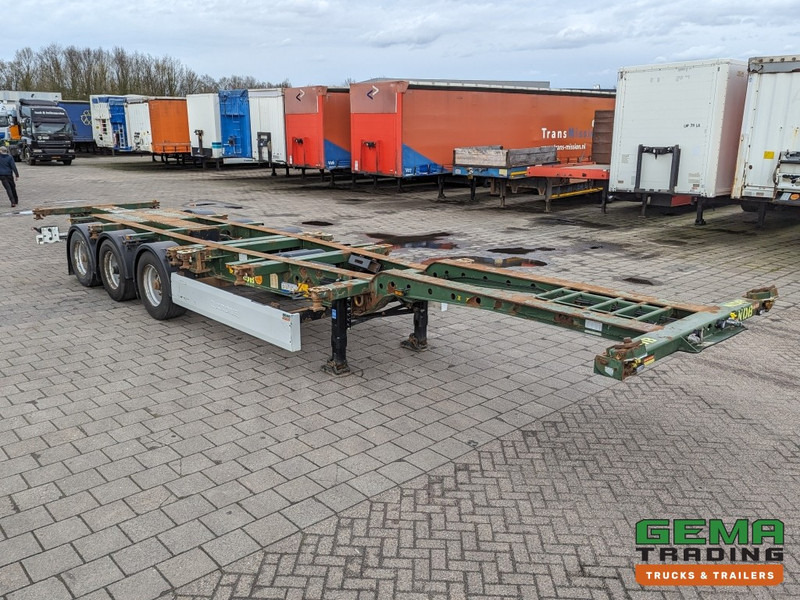 Krone SD 27 3-Assen BPW RearSlider - DrumBrakes - 5280kg - Konteineris-vežimus/ Sukeisti kūną puspriekabė: foto 4 Krone SD 27 3-Assen BPW RearSlider - DrumBrakes - 5280kg - Konteineris-vežimus/ Sukeisti kūną puspriekabė: foto 4