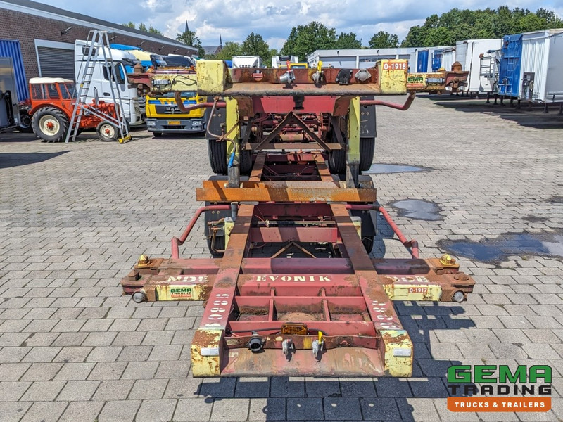 Konteineris-vežimus/ Sukeisti kūną puspriekabė Krone SZC 20FT 2-Assen ROR - STEEL Suspension - DOUBLE tires - DrumBrakes: foto 6