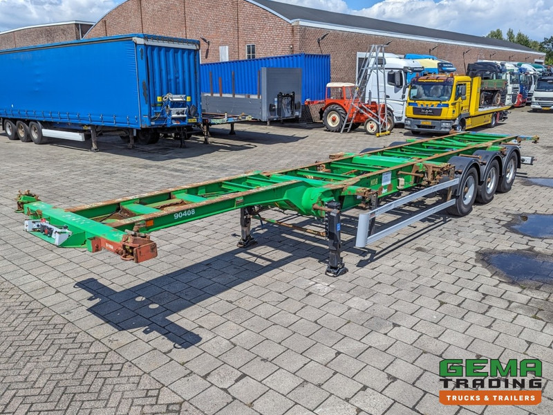Lecitrailer 3-Assen BPW DrumBrakes - Lift-As - 4800kg (O1934) - Konteineris-vežimus/ Sukeisti kūną puspriekabė: foto 1 Lecitrailer 3-Assen BPW DrumBrakes - Lift-As - 4800kg (O1934) - Konteineris-vežimus/ Sukeisti kūną puspriekabė: foto 1