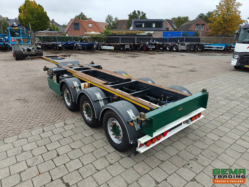 M&V Euro 802 Renders MULTI 3-Assen SAF - Schijfremmen - LiftAs - Midden/Achterschuiver - Alle Aansluitingen - QuickLock - Konteineris-vežimus/ Sukeisti kūną puspriekabė: foto 2 M&V Euro 802 Renders MULTI 3-Assen SAF - Schijfremmen - LiftAs - Midden/Achterschuiver - Alle Aansluitingen - QuickLock - Konteineris-vežimus/ Sukeisti kūną puspriekabė: foto 2