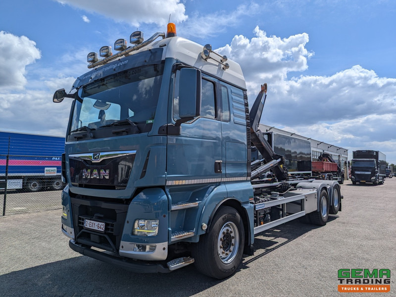 MAN TGX 28.460 6x2 XL Euro6 - Haakarm systeem 20T - Hydrolift HL20-6430 - Lift-As - Vangmuil - Hook-lift sunkvežimis: foto 1 MAN TGX 28.460 6x2 XL Euro6 - Haakarm systeem 20T - Hydrolift HL20-6430 - Lift-As - Vangmuil - Hook-lift sunkvežimis: foto 1