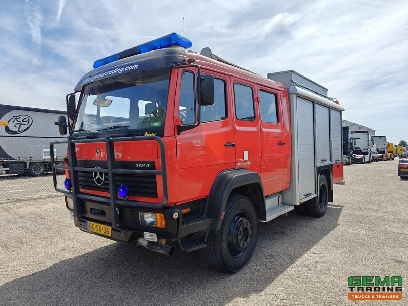 Mercedes-Benz 1124 AF 4x4 Dubbelcab 6Cil - 8 Pers - Ziegler TS - Tankautospuit TS09 LD2.800 HD265 T2.000 S40 - 04/2026 APK - Gaisrinė mašina: foto 1 Mercedes-Benz 1124 AF 4x4 Dubbelcab 6Cil - 8 Pers - Ziegler TS - Tankautospuit TS09 LD2.800 HD265 T2.000 S40 - 04/2026 APK - Gaisrinė mašina: foto 1