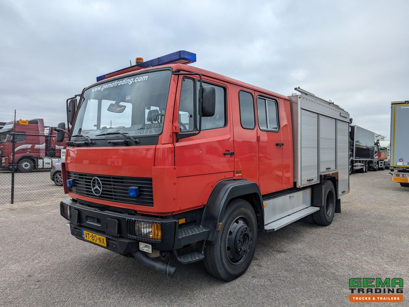 Mercedes-Benz 1124 AF 4x4 Dubbelcab 6Cil - 9 Pers - Kronenburg Tankautospuit TS08 LD3.000 HD240 T2.400 LiterTank - Gaisrinė mašina: foto 1 Mercedes-Benz 1124 AF 4x4 Dubbelcab 6Cil - 9 Pers - Kronenburg Tankautospuit TS08 LD3.000 HD240 T2.400 LiterTank - Gaisrinė mašina: foto 1
