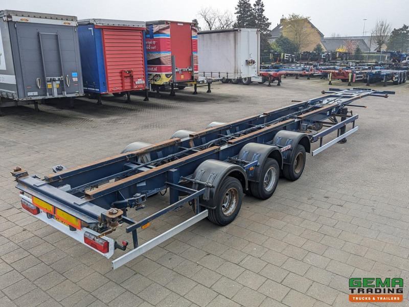 Renders RMOC 12 27CC 3-Assen BPW - Dubbellucht - Trommelremmen - 40FT - Schotelhoogte 105cm - Konteineris-vežimus/ Sukeisti kūną puspriekabė: foto 1 Renders RMOC 12 27CC 3-Assen BPW - Dubbellucht - Trommelremmen - 40FT - Schotelhoogte 105cm - Konteineris-vežimus/ Sukeisti kūną puspriekabė: foto 1