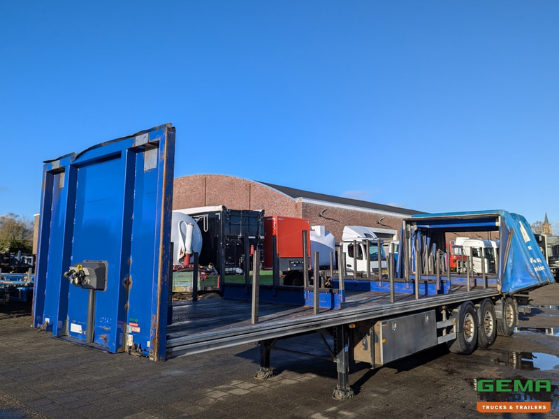 Samro ST39WGWE 12.9M 3-Assen BPW - SchuifKap - Lift/Stuur-as - HH Vloer - Bokken - Rongen - Tentinė puspriekabė: foto 1 Samro ST39WGWE 12.9M 3-Assen BPW - SchuifKap - Lift/Stuur-as - HH Vloer - Bokken - Rongen - Tentinė puspriekabė: foto 1
