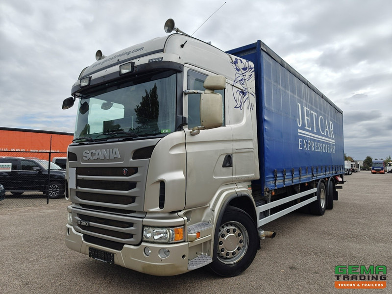 Scania G320 6x2/4 Highline Euro5 - Schuifzeilenbak 8.6m + Laadklep 2000KG - Omvormer 220V - 04/2026 APK - Tentinis sunkvežimis: foto 1 Scania G320 6x2/4 Highline Euro5 - Schuifzeilenbak 8.6m + Laadklep 2000KG - Omvormer 220V - 04/2026 APK - Tentinis sunkvežimis: foto 1