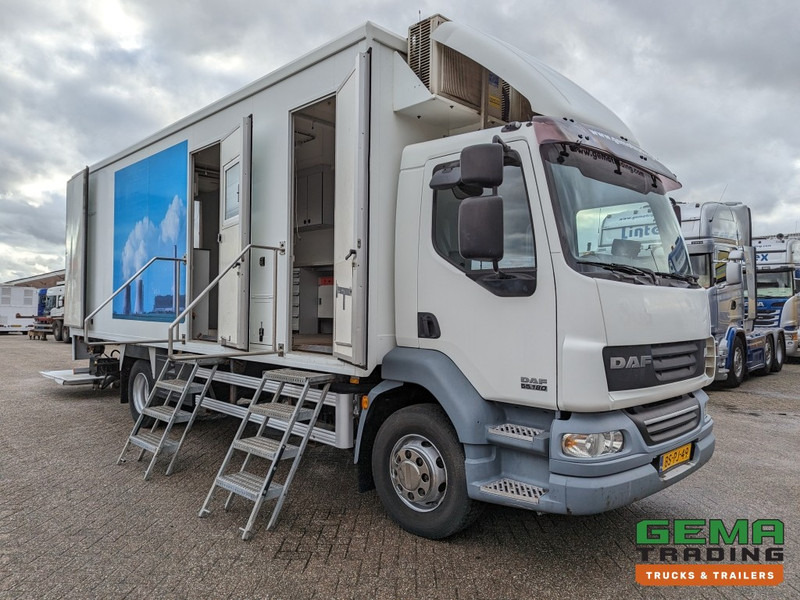 DAF FA LF55.180 4x2 Daycab 15T Euro4 Mobile Office / Camper / Workshop - Manual - Airco - Dhollandia Laadklep 1500KG - 150.000KM (V690) - Sunkvežimis: foto 1 DAF FA LF55.180 4x2 Daycab 15T Euro4 Mobile Office / Camper / Workshop - Manual - Airco - Dhollandia Laadklep 1500KG - 150.000KM (V690) - Sunkvežimis: foto 1