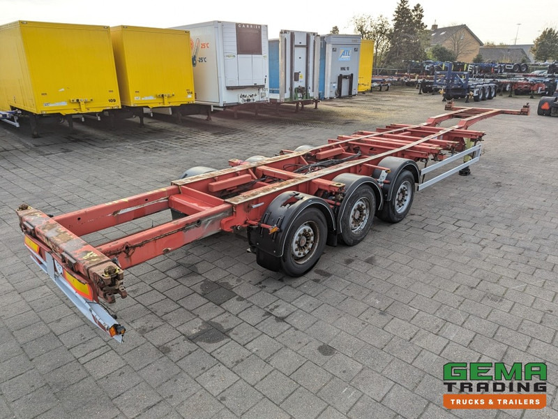 Tirsan Maxima CS 3-Assen SAF ADR FL-AT - Disc Brakes - All Connections - Back Slider (O1979) - Konteineris-vežimus/ Sukeisti kūną puspriekabė: foto 2 Tirsan Maxima CS 3-Assen SAF ADR FL-AT - Disc Brakes - All Connections - Back Slider (O1979) - Konteineris-vežimus/ Sukeisti kūną puspriekabė: foto 2