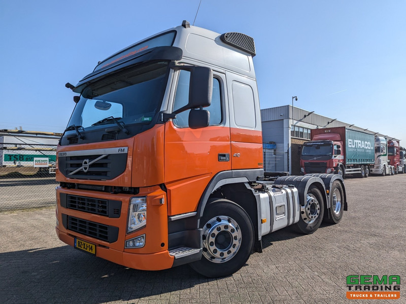 Volvo FM410 6x2/4 Globetrotter Euro5 - ADR - PTO - Hydrauliek - Alcoa's - Camera - Vilkikas: foto 1 Volvo FM410 6x2/4 Globetrotter Euro5 - ADR - PTO - Hydrauliek - Alcoa's - Camera - Vilkikas: foto 1