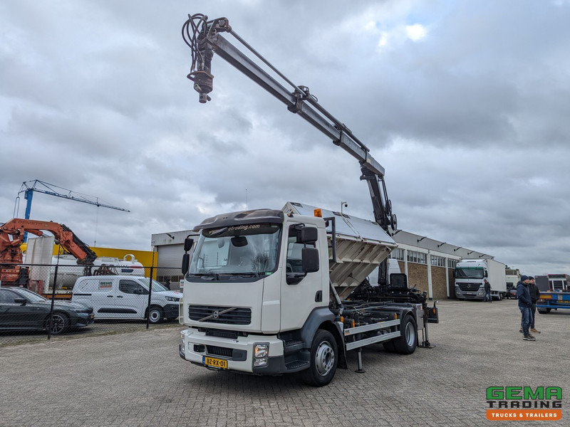 Volvo FL240 4x2 Dagcab Euro5 - 2 Zijdige Kipper + Kraan Hiab 088ES-3 HIDUO - RadioGrafisch - 39.900KM! - 11/2025APK - Savivartis sunkvežimis, Sunkvežimis su kranu: foto 1 Volvo FL240 4x2 Dagcab Euro5 - 2 Zijdige Kipper + Kraan Hiab 088ES-3 HIDUO - RadioGrafisch - 39.900KM! - 11/2025APK - Savivartis sunkvežimis, Sunkvežimis su kranu: foto 1