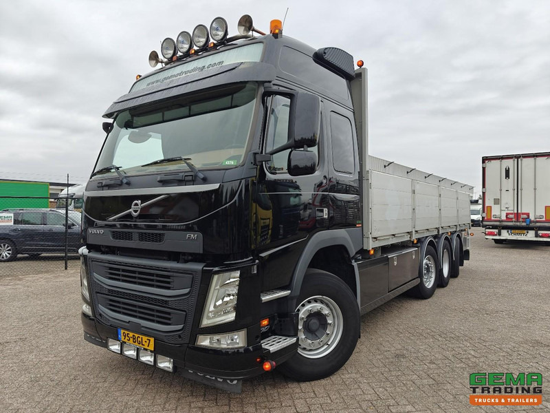 Volvo FM500 8x2/6 Globetrotter Euro6B - Open Laadbak 7.3M - HH Vloer - Alu Zijborden - Stuur/LiftAssen - Platforminis/ Bortinis sunkvežimis: foto 1 Volvo FM500 8x2/6 Globetrotter Euro6B - Open Laadbak 7.3M - HH Vloer - Alu Zijborden - Stuur/LiftAssen - Platforminis/ Bortinis sunkvežimis: foto 1